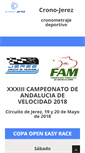 Mobile Screenshot of crono-jerez.com
